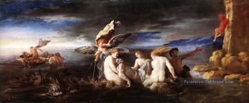 le art - Héros et Leander Baroque figures Domenico Fetti